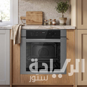 فرن غاز بلت إن أوشن (Ocean) 60 سم قلاية هوائية تنظيف كتالتيك – موديل OOGR65 IBL ECF2 SV