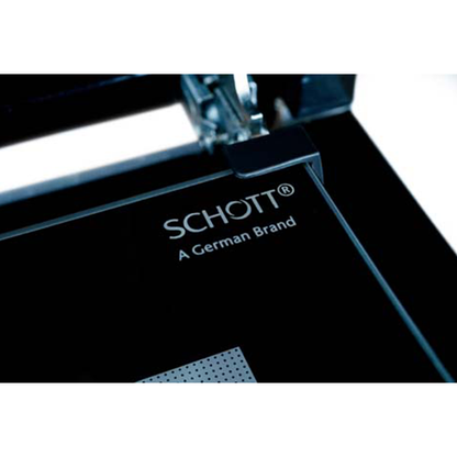 فرن أوشن غاز 60 سم INOX بباب زجاج أسود – شواية غاز – شواية دوارة – Air Fryer – شاشة LED – تنظيف كاتاليتيك – موديل OOGR 65 IECF2 SV