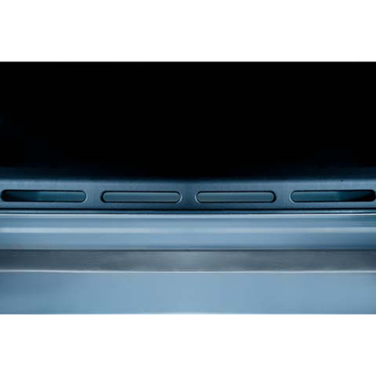 فرن أوشن غاز 60 سم INOX بباب زجاج أسود – شواية غاز – شواية دوارة – Air Fryer – شاشة LED – تنظيف كاتاليتيك – موديل OOGR 65 IECF2 SV