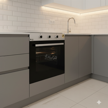 فرن بيورتي بلت ان غاز تركي مقاس 60 سم 67 لتر موديل - OPT601GG