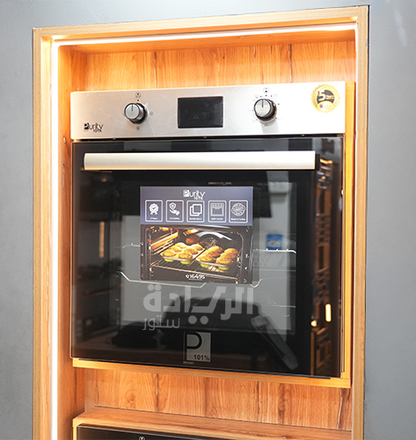 فرن بيورتي بلت ان ديجيتال غاز تركي مقاس 60 سم 65 لتر موديل - OPT601GGD