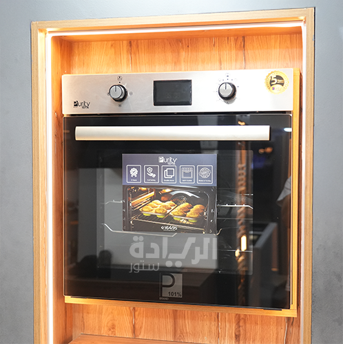 فرن بيورتي بلت ان ديجيتال غاز تركي مقاس 60 سم 65 لتر موديل - OPT601GGD