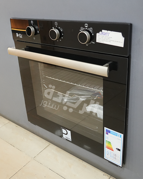 فرن بيورتي بلت ان غاز 60 سم أسود مع شواية - موديل - OPT602GG