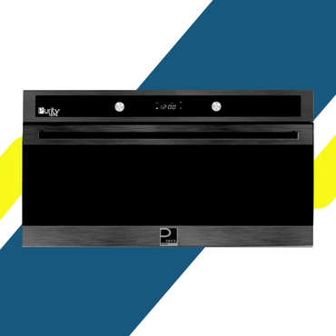 بيورتي فرن ديجتال بلت إن غاز بشواية غاز 90 سم سيلفر 97 لتر - موديل - OPT901DARK GXD