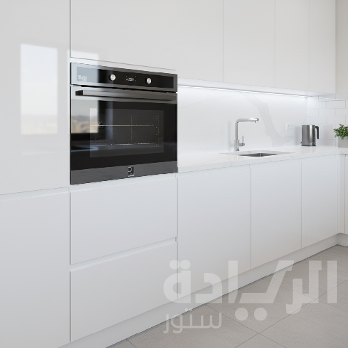 بيورتي فرن ديجتال بلت إن غاز بشواية غاز 90 سم سيلفر 97 لتر - موديل - OPT901DARK GXD