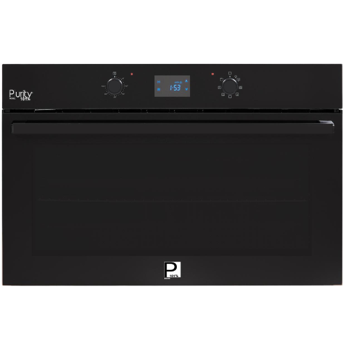 فرن بيورتي بلت إن كهرباء 90 سم ديجيتال تاتش – ستانلس ستيل أسود – سعة 105 لتر – موديل - OPT902EED