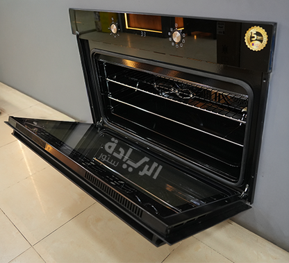 فرن بيورتي بلت إن كهرباء 90 سم ديجيتال تاتش – ستانلس ستيل أسود – سعة 105 لتر – موديل - OPT902EED