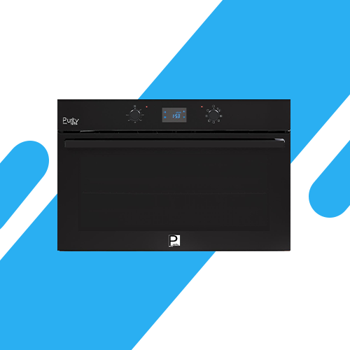 بيورتي فرن بلت إن غاز ديجتال بشواية غاز 90 سم أسود 97 لتر - موديل - OPT902GGD