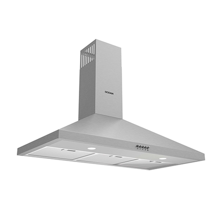 شفاط مطبخ هرمي أوشن 90 سم - قوة شفط 650 م³/ساعة - موديل – OWCHR 96 I CF
