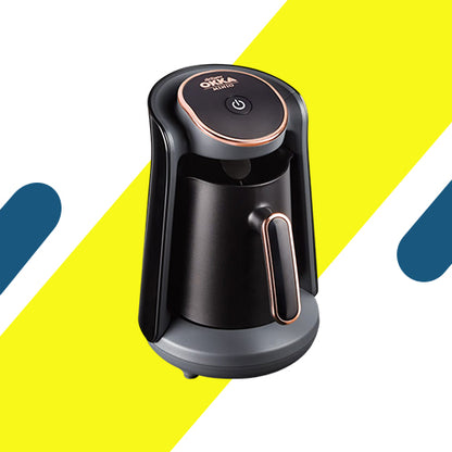 أرزوم أوكا مينيو ماكينة القهوة التركية – أسود/نحاسي – 480 واط – سعة 4 فناجين موديل - OK004