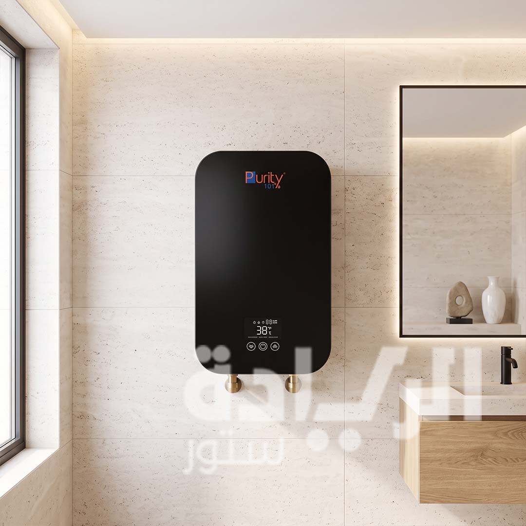 Purity Instant Water Heater 7 kW Digital with 5 Safety Features and Remote Control – P101 7 kW BL
