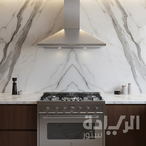 شفاط مطبخ هرمي بيورتي 90 سم – قوة شفط 1000 م³/ساعة – إضاءة ليد – 3 سرعات – موديل – PANSY PLUS 90CM