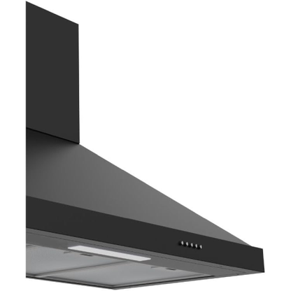 شفاط بيورتي هرمي - 90 سم - أسود - قوة شفط 650 م3/ساعة - موديل - PANSY 90 BL