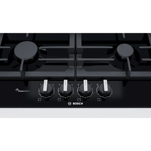 مسطح غاز بلت ان بوش 4 شعلات سيريس 6 - مقاس 60 سم - أسود - موديل - PCP6A6B90