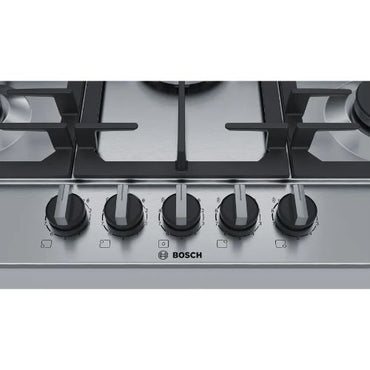 بوتاجاز غاز بلت إن بوش Series 6 – 75 سم فولاذ مقاوم للبصمات - PCQ7A5B90