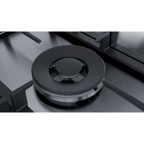 بوتاجاز غاز بلت إن بوش Series 6 – 75 سم فولاذ مقاوم للبصمات - PCQ7A5B90