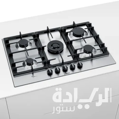 بوتاجاز غاز بلت إن بوش Series 6 – 75 سم فولاذ مقاوم للبصمات - PCQ7A5B90