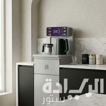 بار شاي مدمج أبيض بيورتي ( Puirty ) بشاشة لمس وتسخين وتبريد مياه - PFK49WH