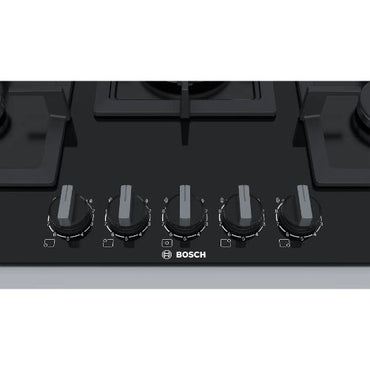 بوتاجاز غاز بلت إن بوش Series 6 – 75 سم زجاج مقسى أسود - PPQ7A6B20