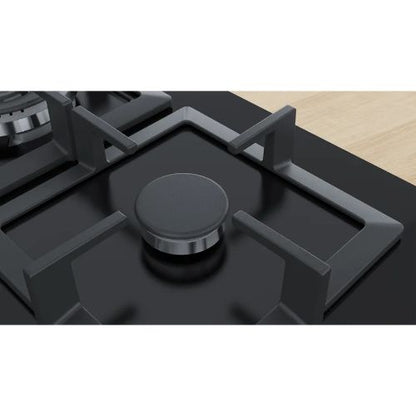 بوتاجاز غاز بلت إن بوش Series 6 – 75 سم زجاج مقسى أسود - PPQ7A6B20