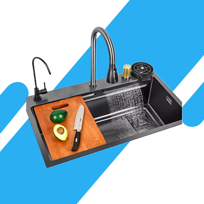 حوض مطبخ استانلس أسود كوري بيورتي 85 *45 سم – موديل – PSM 850 BL