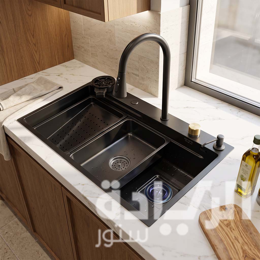 Purity Kitchen Sink 48*75 Korean Stainless Steel – Model - PSM 750 BL