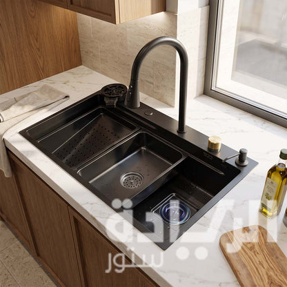 Purity Kitchen Sink 48*75 Korean Stainless Steel – Model - PSM 750 BL