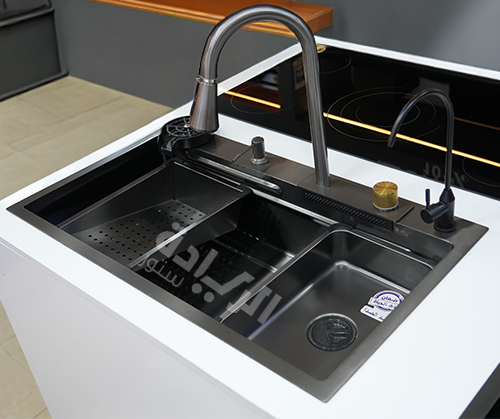 حوض مطبخ استانلس أسود كوري بيورتي 85 *45 سم – موديل – PSM 850 BL