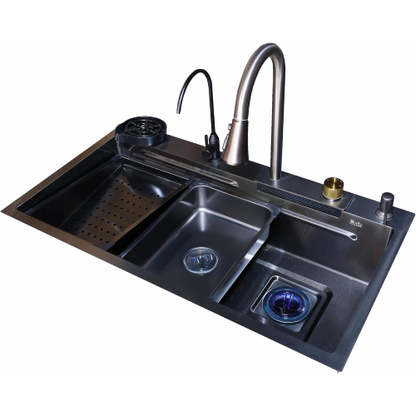 حوض مطبخ استانلس أسود كوري بيورتي 85 *45 سم – موديل – PSM 850 BL