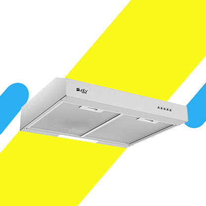 شفاط مسطح بيورتي بلت إن 60 سم فضي - قوة شفط 450 م3/ساعة - موديل - PTSLIM 60 X