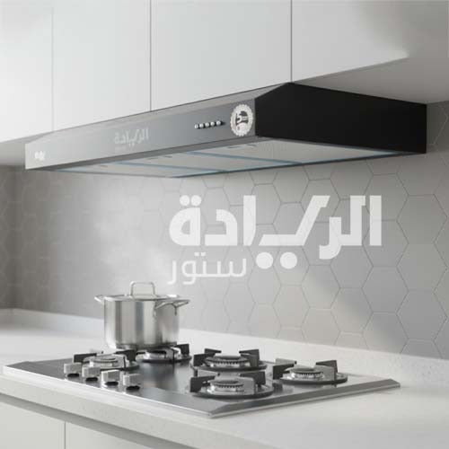 شفاط مطبخ مسطح بيورتي بلت ان قوة شفط 450 م³/ساعة أسود مقاس 90 سم - موديل - PTSLIM 90 BL