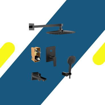 خلاط دش مدفون بيورتي أزور كونفور أسود مط 2 مخرج جودة عالية