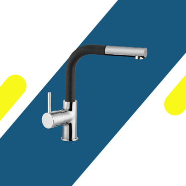 خلاط مطبخ بيورتي كلاين شداد أسود ميتاليك في كروم جودة عالية