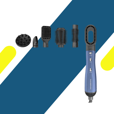 راش براش 6 في 1، Plus 6 Air Styler، سشوار راش براش، تصفيف الشعر بالهواء، Rush Brush Egypt، اسعار راش براش، الريادة ستور، أجهزة العناية بالشعر.