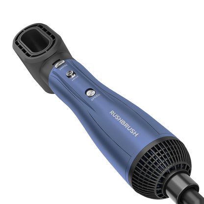 مجموعة تصفيف الشعر راش براش 6 في 1 (RUSH BRUSH) – Plus 6 Air Styler Navy – قوة 1300 وات وتكنولوجيا الأيونات