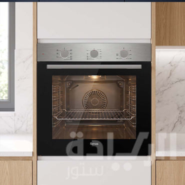 فرن بلت إن غاز فيماش 60 سم - 69 لتر - ستانلس ستيل – موديل - QGDMD 75DMI MI