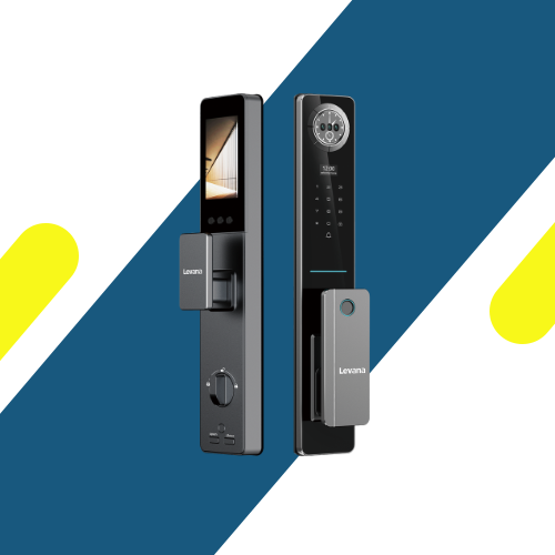 قفل باب ذكي ليفانا (Levana) بكاميرا وشاشة 4.5 بوصة – واي فاي وتحكم بالموبايل R02Ai Cat Eye