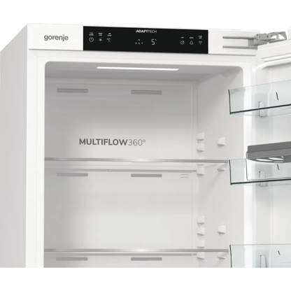 ثلاجة بلت إن جورينيا (Gorenje) 300 لتر بتقنية الذكاء الاصطناعي AdaptTech ومفصلات Door to Door – موديل RI517E62WF