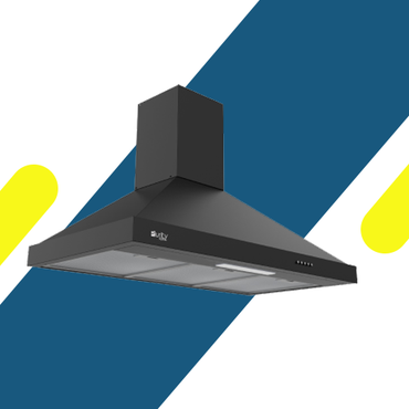 شفاط مطبخ بيورتي بلت إن 90 سم – أسود – قوة شفط 650 م³/ساعة – 3 سرعات – موديل – ROMA BL 90CM