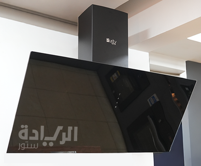 شفاط مطبخ 90 سم أسود من بيورتي بقوة شفط 1000 م3/ساعة - موديل - ROSE PLUS BL 90CM