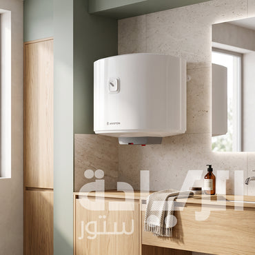 سخان مياه كهرباء أريستون (Ariston) روبيس برو 15 لتر أبيض – موديل RUBIS PRO 15 V EG