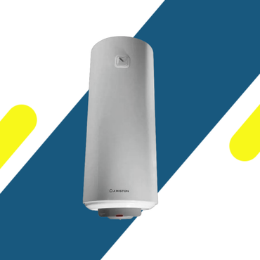 سخان مياه كهرباء أريستون (Ariston) روبيس برو 55 لتر أبيض، قدرة 1500 واط – موديل RUBIS PRO 55 V EG