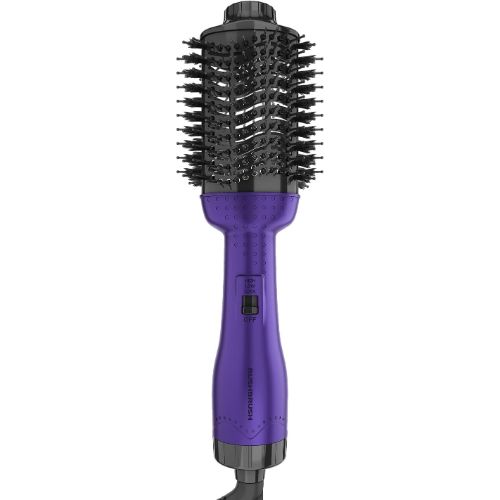 فرشاة تكثيف الشعر راش براش V2 PRO – سيراميك أيوني، 1300 واط، تصميم بيضاوي، بنفسجي