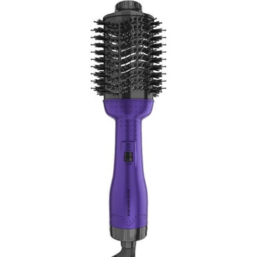 فرشاة تكثيف الشعر راش براش V2 PRO – سيراميك أيوني، 1300 واط، تصميم بيضاوي، بنفسجي