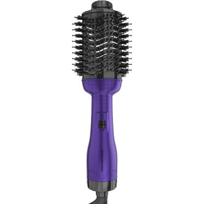 فرشاة تكثيف الشعر راش براش V2 PRO – سيراميك أيوني، 1300 واط، تصميم بيضاوي، بنفسجي