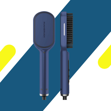 فرشاة فرد الشعر راش براش كحلي S3 Infra – تقنية أيونية، 35 إعداد حرارة، سيراميك و لتصفيف آمن ولامع