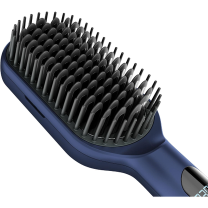 فرشاة فرد الشعر راش براش كحلي S3 Infra – تقنية أيونية، 35 إعداد حرارة، سيراميك و لتصفيف آمن ولامع