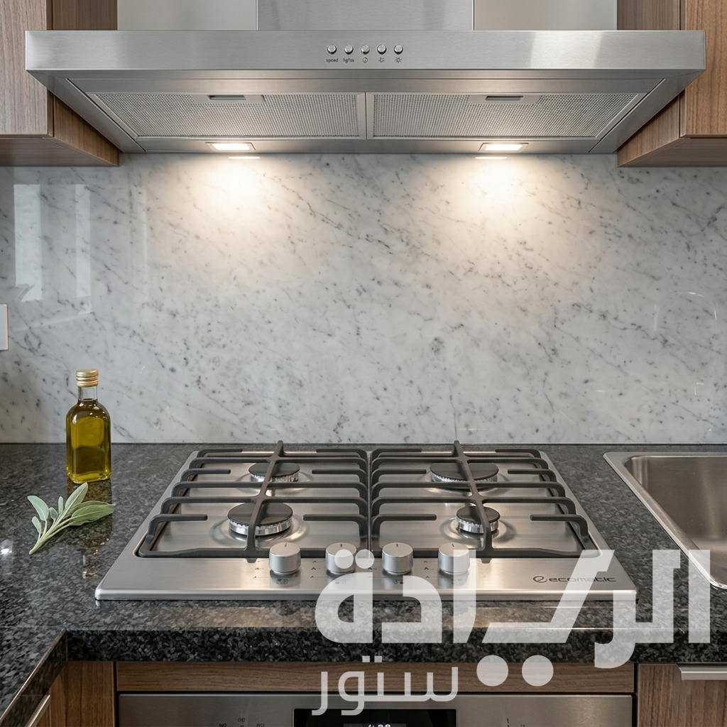بوتاجاز بلت إن إيكوماتيك – 4 شعلة غاز – ستانلس ستيل – 60 سم – موديل – S603BC