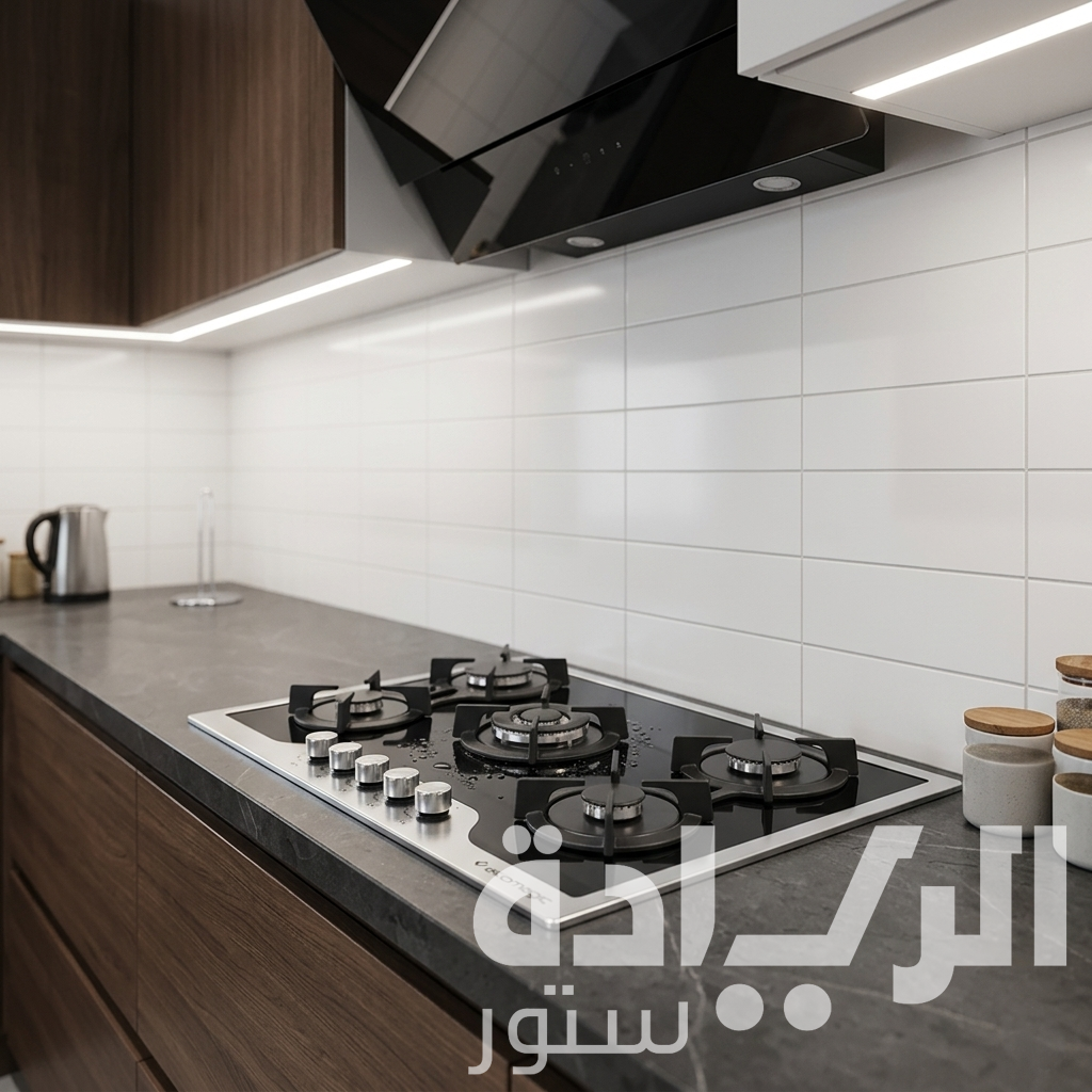 Ecomatic Built-in Gas Hob, 5 Burners – 90 cm – Full Safety and Automatic Ignition – Model – S917IDC