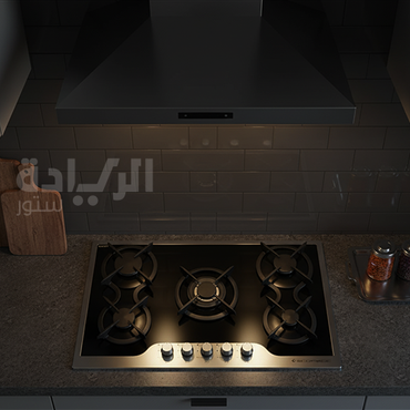 بوتاجاز إيكوماتيك بلت إن غاز 5 شعلات – مقاس 90 سم –  أمان كامل وإشعال أوتوماتيكي – موديل – S917IDC